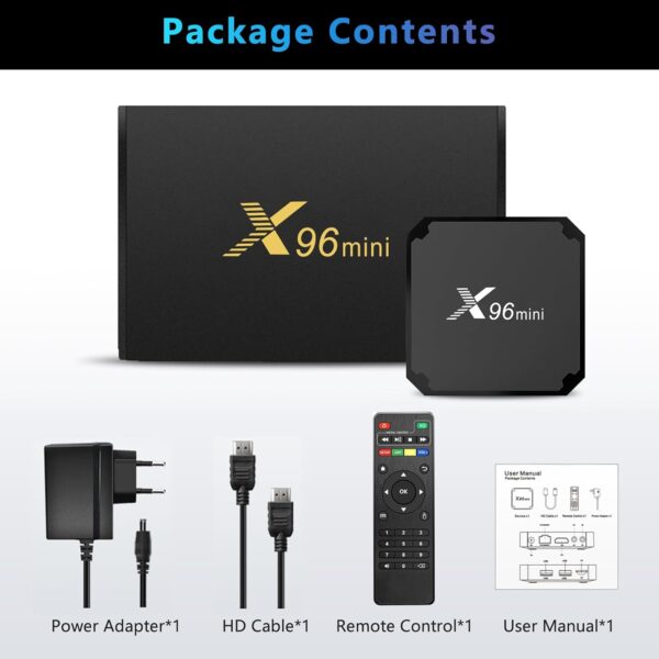 Smart Tv Box Android Player X96mini